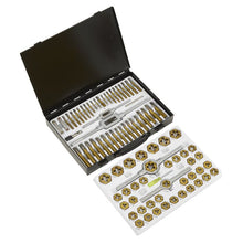 Load image into Gallery viewer, Sealey Tap & Die Set Hexagonal Metric & SAE/Imperial 86pc