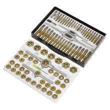 Load image into Gallery viewer, Sealey Tap & Die Set Hexagonal Metric & SAE/Imperial 86pc