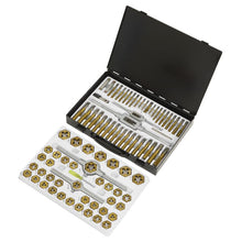 Load image into Gallery viewer, Sealey Tap & Die Set Hexagonal Metric & SAE/Imperial 86pc