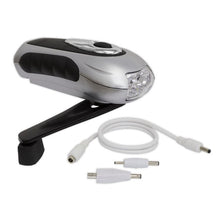 Load image into Gallery viewer, Sealey Wind-Up Torch 3 LED Rechargeable