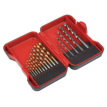 Load image into Gallery viewer, Sealey HSS/Masonry Drill Bit Set 17pc