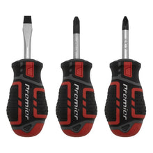 Load image into Gallery viewer, Sealey Screwdriver Set 3pc GripMAX Stubby (Premier)