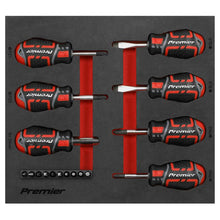 Load image into Gallery viewer, Sealey Stubby Screwdrivers Set 17pc GripMAX (Premier)