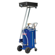 Load image into Gallery viewer, Sealey Mobile Oil Drainer, Probes 80L Cantilever Air Discharge