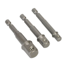 Load image into Gallery viewer, Sealey Socket Adaptor Set 3pc Power Tool (Premier)