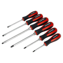 Load image into Gallery viewer, Sealey Screwdriver Set 6pc Hammer-Thru (Premier)