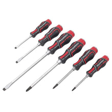 Load image into Gallery viewer, Sealey Hammer-Thru Screwdriver Set 6pc (Premier)