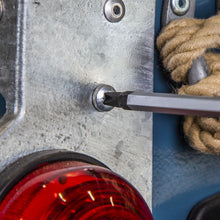 Load image into Gallery viewer, Sealey Extra-Long Hammer-Thru Screwdriver Set - Hi-Vis Green 450mm 3pc (Premier)