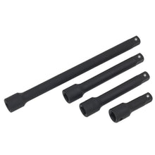 Load image into Gallery viewer, Sealey Impact Extension Bar Set 4pc 1/2" Drive (Premier)