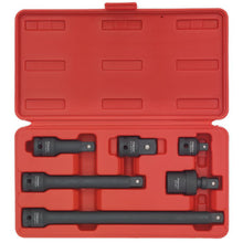 Load image into Gallery viewer, Sealey Impact Adaptor & Extension Bar Set 6pc 1/2" Sq Drive (Premier)