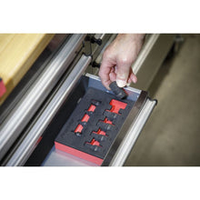 Load image into Gallery viewer, Sealey Low Profile Impact Hex Socket Bit Set 1/4" & 3/8" Sq Drive 9pc - Metric (Premier)