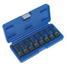 Load image into Gallery viewer, Sealey Impact TRX-Star* Socket Bit Set 8pc 1/2" Drive (Premier)