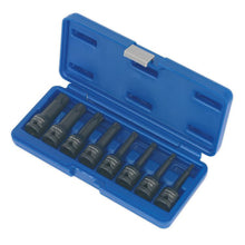 Load image into Gallery viewer, Sealey Impact TRX-Star* Socket Bit Set 8pc 1/2" Drive (Premier)