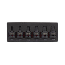 Load image into Gallery viewer, Sealey Impact Spline Socket Bit Set 6pc 1/2" Drive (Premier)