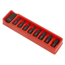 Load image into Gallery viewer, Sealey Impact TRX-Star* Bit & Holder Set 9pc 1/2" Drive (Premier)