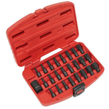 Load image into Gallery viewer, Sealey Impact TRX-Star*/Hex/Spline Bit Set 25pc 1/2" Drive (Premier)