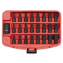 Load image into Gallery viewer, Sealey Impact TRX-Star*/Hex/Spline Bit Set 25pc 1/2" Drive (Premier)