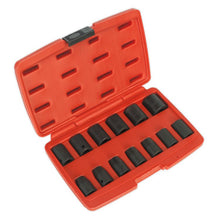 Load image into Gallery viewer, Sealey Impact Socket Set 13pc 1/2" Drive Metric (Premier)