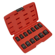 Load image into Gallery viewer, Sealey Impact Socket Set 13pc 1/2" Drive 12pt (Premier)