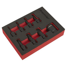 Load image into Gallery viewer, Sealey Impact TRX-Star* Socket Bit Set 8pc 3/8" Drive (Premier)