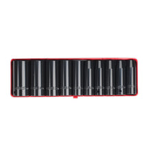 Load image into Gallery viewer, Sealey Impact Socket Set 10pc 1/2" Drive Deep Metric (Premier)
