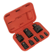 Load image into Gallery viewer, Sealey Impact Socket Adaptor Set 8pc in Storage Case (Premier)