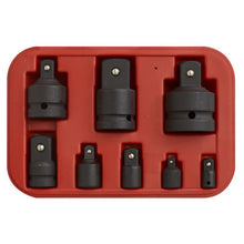 Load image into Gallery viewer, Sealey Impact Socket Adaptor Set 8pc in Storage Case (Premier)