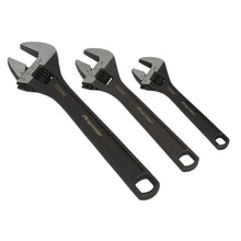 Load image into Gallery viewer, Sealey Adjustable Wrench Set 3pc (Premier)