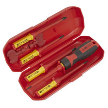 Load image into Gallery viewer, Sealey Screwdriver Set Interchangeable 8pc - VDE Approved (Premier)