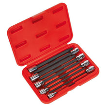 Load image into Gallery viewer, Sealey TRX-Star* Socket Bit Set 9pc 3/8" Drive 150mm (Premier)