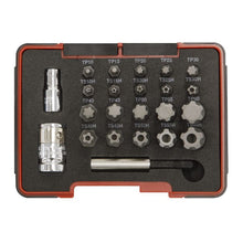 Load image into Gallery viewer, Sealey TRX-P* & Security TRX-TS* Bit Set 23pc 1/4" & 3/8" Drive (Premier)