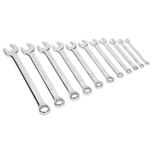 Load image into Gallery viewer, Sealey Combination Spanner Set 11pc - Imperial (Premier)