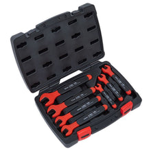 Load image into Gallery viewer, Sealey Insulated Open-End Spanner Set 7pc - VDE Approved (Premier)