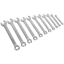 Load image into Gallery viewer, Sealey Combination Spanner Set 11pc in Storage Tray - Imperial (Premier)