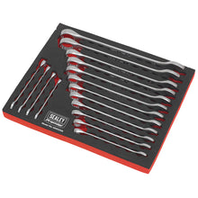 Load image into Gallery viewer, Sealey Combination Spanner Set 16pc - Metric (Premier)