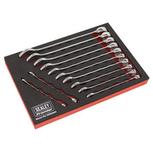 Load image into Gallery viewer, Sealey Combination Spanner Set 12pc in Storage Tray - Metric (Premier)