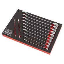 Load image into Gallery viewer, Sealey Combination Spanner Set 12pc in Storage Tray - Metric (Premier)