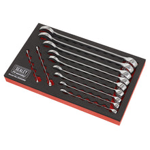 Load image into Gallery viewer, Sealey Combination Spanner Set 11pc Hardened/Tempered in Storage Tray - Imperial (Premier)
