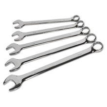 Load image into Gallery viewer, Sealey Combination Spanner Set 5pc Jumbo - Metric (Premier)