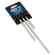 Load image into Gallery viewer, Sealey Extension Bar Set 3pc 1/4" Drive (Premier)