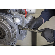 Load image into Gallery viewer, Sealey Ratchet Ring Spanner 8-in-1 Reversible Metric (Premier)