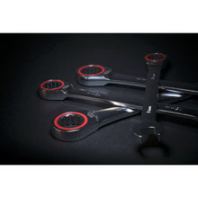 Load image into Gallery viewer, Sealey Ratchet Combination Spanner Set 12pc Metric Platinum Series in Carry Rack (Premier)