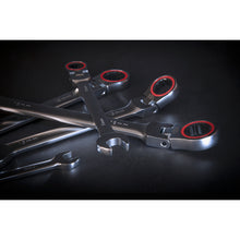 Load image into Gallery viewer, Sealey Flexi-Head Ratchet Combination Spanner Set 7pc Metric Platinum Series (Premier)