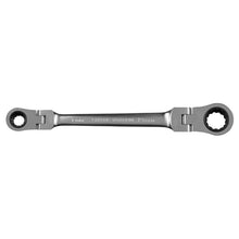 Load image into Gallery viewer, Sealey Ratchet Ring Spanner 4-in-1 Flexi-Head Reversible Metric Platinum Series (Premier)