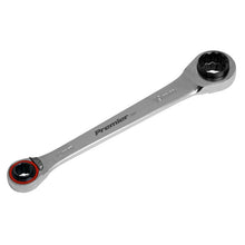 Load image into Gallery viewer, Sealey Ratchet Ring Spanner 4-in-1 Reversible Metric Platinum Series (Premier)