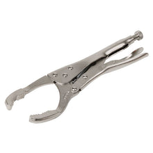 Load image into Gallery viewer, Sealey Oil Filter Locking Pliers 45-130mm - Angled