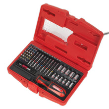 Load image into Gallery viewer, Sealey Fine Tooth Ratchet Screwdriver & Accessory Set 51pc (Premier)