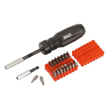 Load image into Gallery viewer, Sealey Gearless Ratchet Screwdriver Set 34pc (Premier)