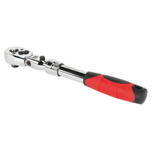 Load image into Gallery viewer, Sealey Flexi-Head Ratchet Wrench 3/8" Drive Extendable (Premier)