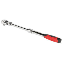 Load image into Gallery viewer, Sealey Flexi-Head Ratchet Wrench 1/2" Drive Extendable (Premier)
